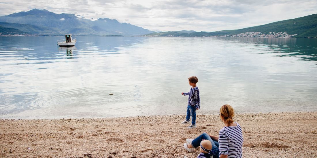 Pause au bord de l'eau